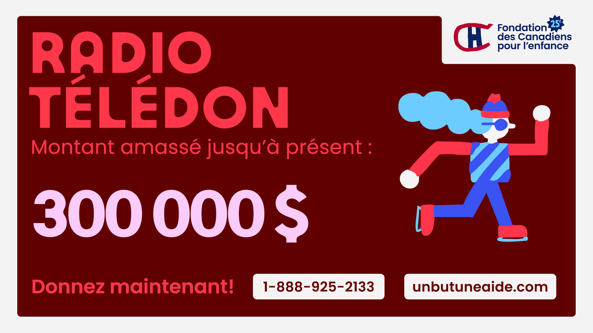 Fondation des Canadiens pour l'enfance tweet media