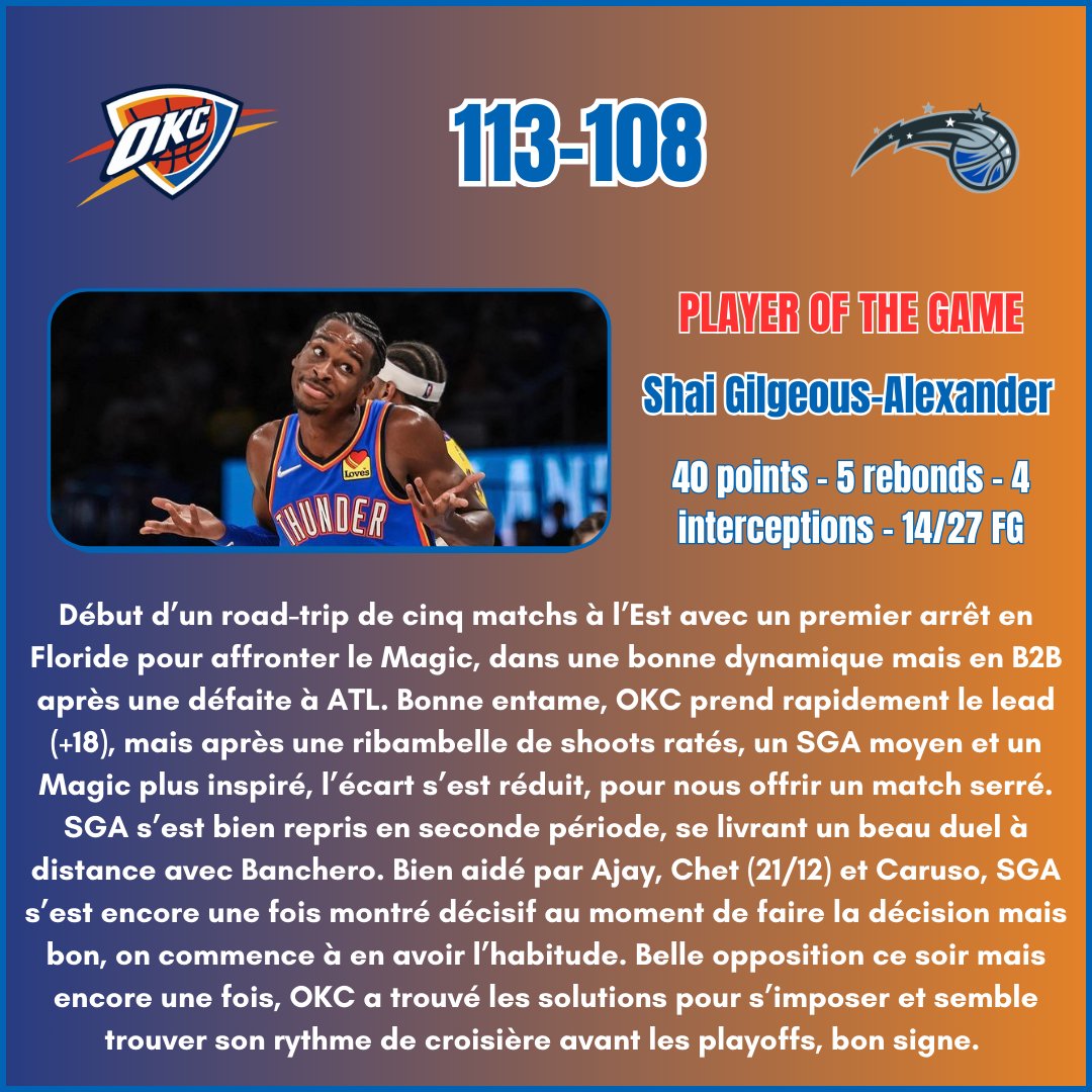 Oklahoma City Thunder France tweet media