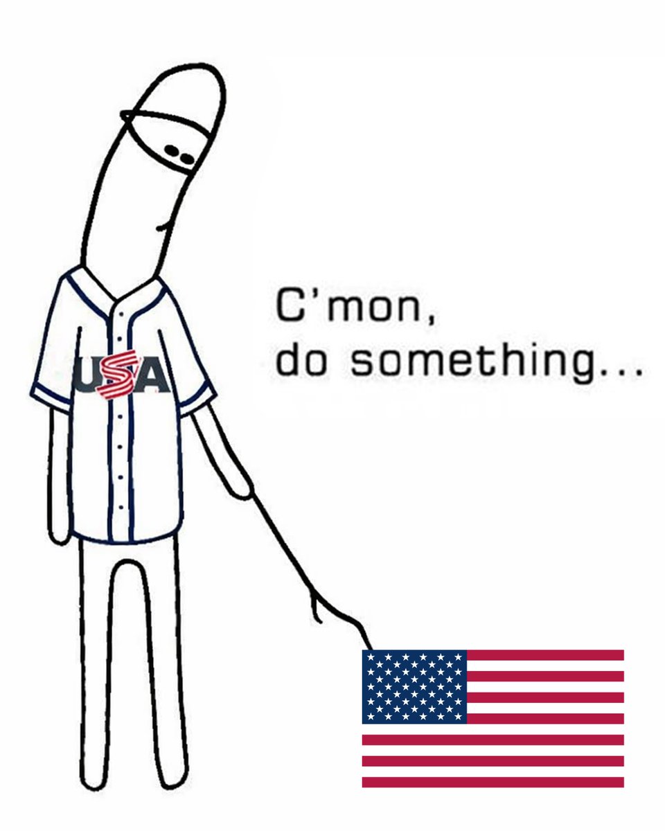 sportingnews's tweet photo. USA fans watching the World Baseball Classic Championship ... https://t.co/JM5WlIKxJn