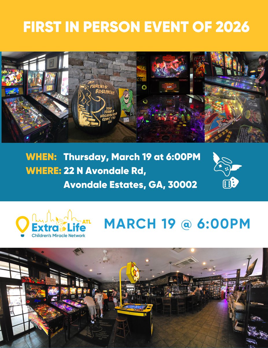 Extra Life Atlanta tweet media