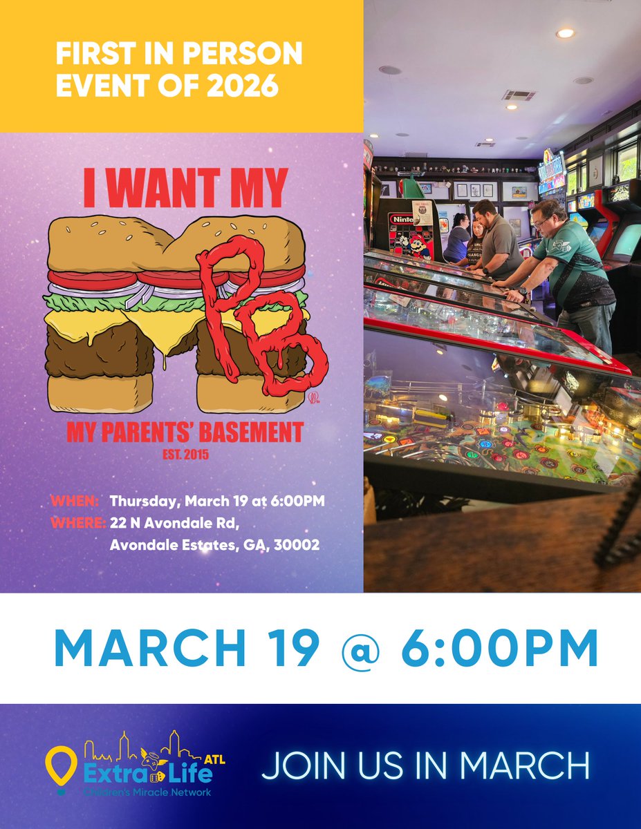 Extra Life Atlanta tweet media