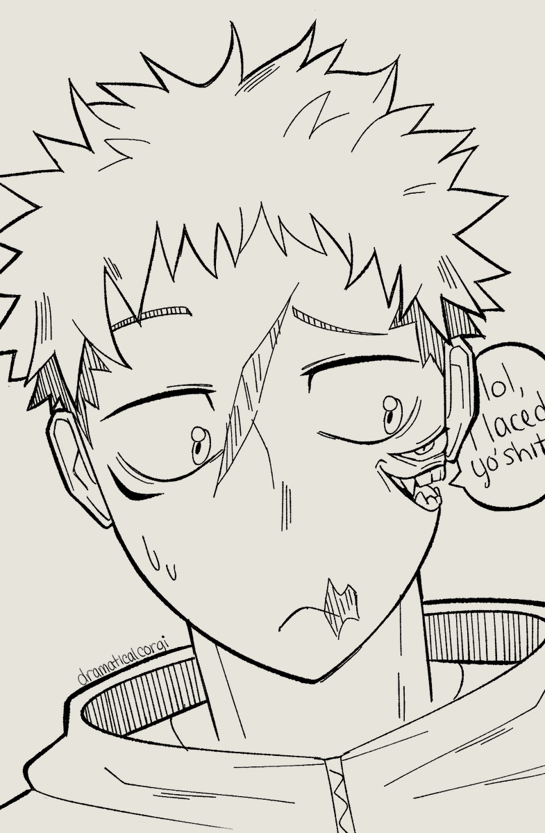 i was going to make an animation to that "its st patties day" vid but... theres no way im gonna finish it in time ...

so i just made some edits and turned it into my warmup sketch