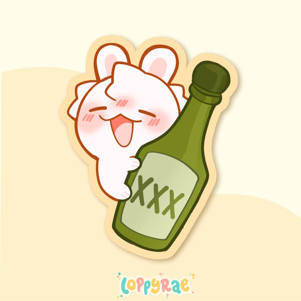 I just received "Tipsy" Vinyl Sticker by Loppy Rae from mono6621 via Throne. Thank you! throne.com/dev_chase #Wishlist #Throne