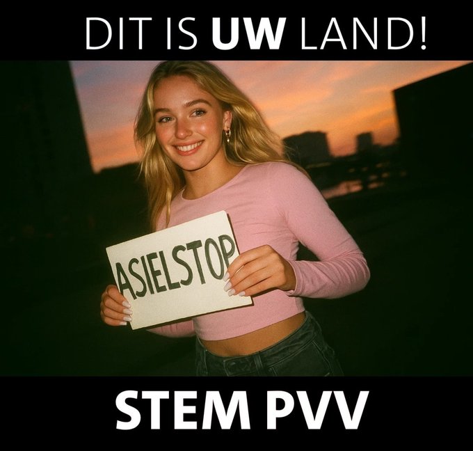 ovcned's tweet image. #NederlandKiest  #StemPVV #GR26

#STEMZEWEG ga #stemmen