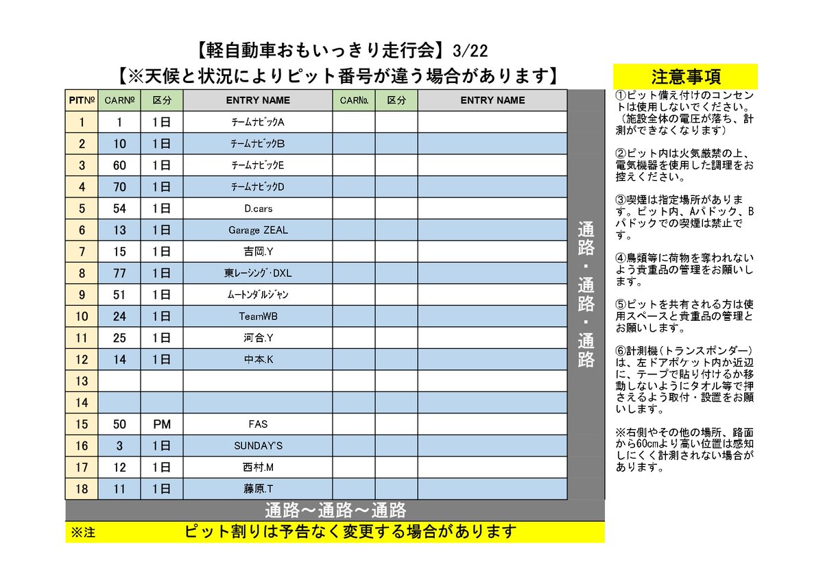タカスサーキット@公式 tweet media