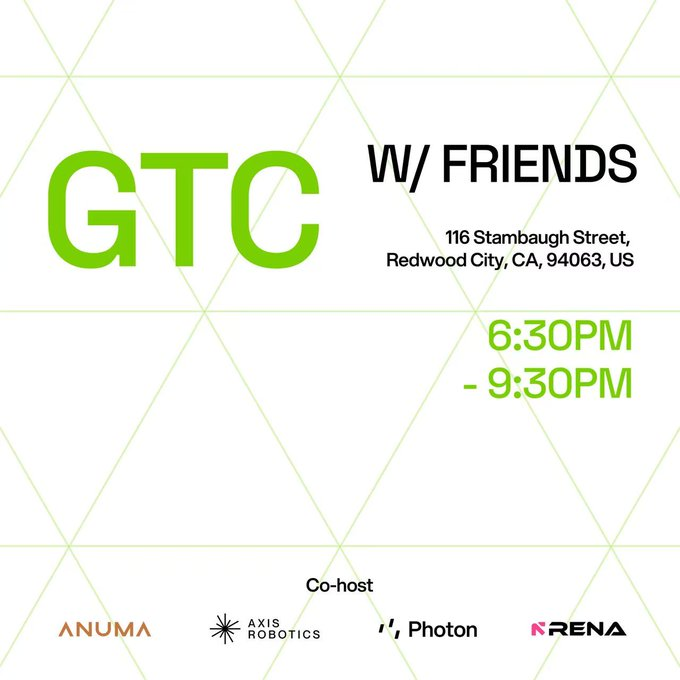 KhaHuynh1995's tweet photo. 🌟🌟NVIDIA GTC🟢@0xEric1314 đang có mặt để đại diện cho Axis Robotics.

Mong đợi điều gì lớn sắp đến cùng @axisrobotics nào cac sip

#axisAI https://t.co/ONkDbXI2uj