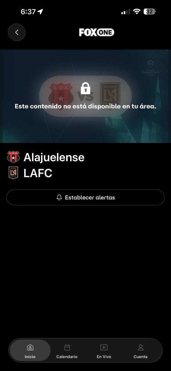 cleverthmelo's tweet photo. @somos_FOX @ldacr @LAFC Por qué no permite verlo ? https://t.co/LnNuvHDzyC