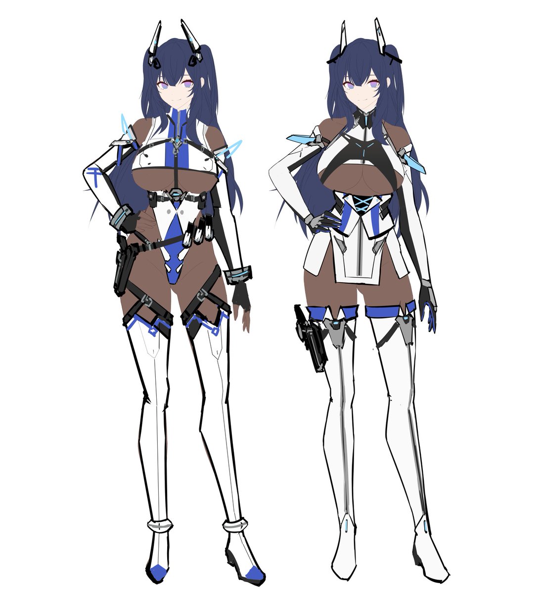 闇のメカ少女研究所 @巨大メカ少女ゲーム「闇のヴァルキュリア」制作中 tweet media