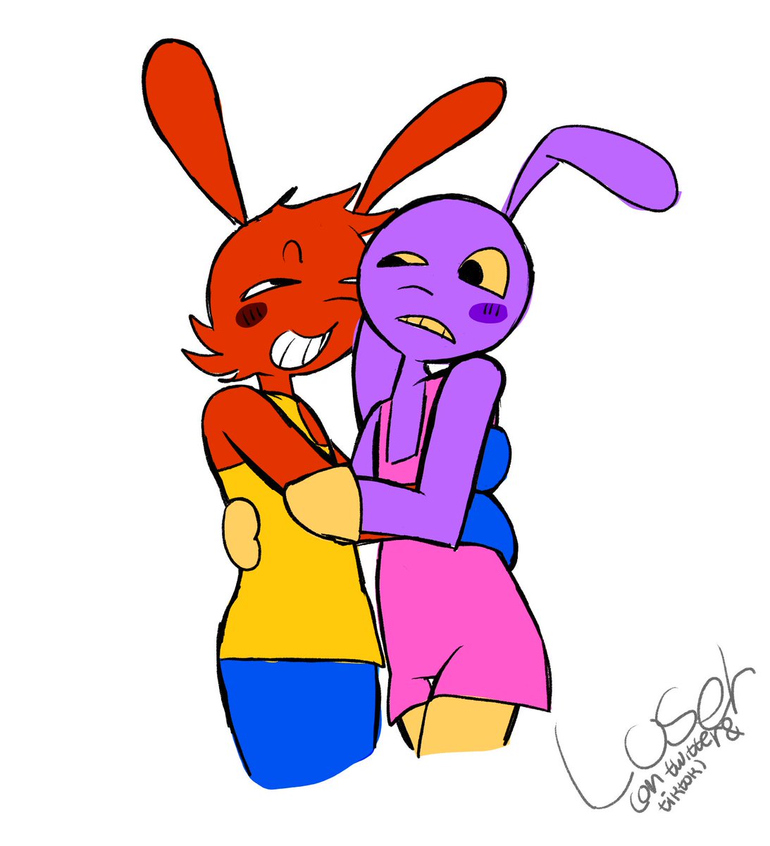 Darcybarfs's tweet image. Thomas x Jax art boo 
Go follow me on TikTok (@ hespullinghiscoxkout) drools #thomasxjax #jaxxthomas #thomastadc #jaxtadc #art #tadc #gayasf Thomas is lowkey thick