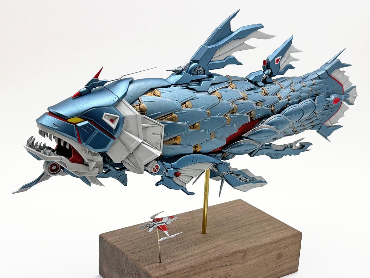 <a href="/kurotsuchi03/">黒澤</a> ありがとうございます！
これは過去にイベントで販売したキットで25cmくらいですがワンメイクでもっと大きい物も作ってみたいですね