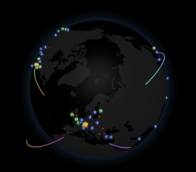 Decentralization is crucial for ensuring security, stability, and resilience. #Avalanche is built on the principles of decentralization.

Globally distributed validator nodes make <a href="/avax/">Avalanche🔺</a> a secure blockchain network, including L1s built on the primary network.

#AVAX $AVAX