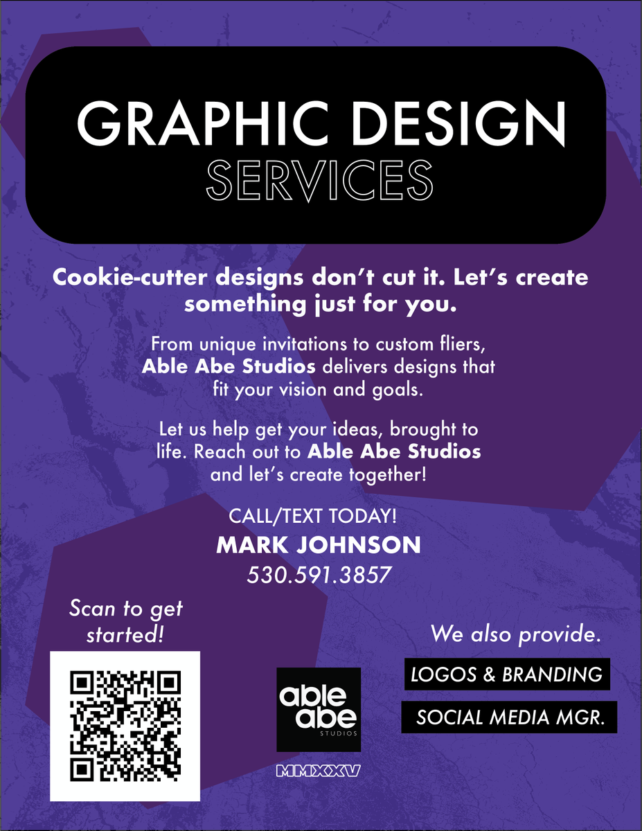ableabe's tweet photo. Need design help for your business this spring?

I’m offering 30% off design services for a limited time.
DM SPRING SPECIAL or scan the QR in the last slide to book your free consultation. https://t.co/ElG4MdlgxE