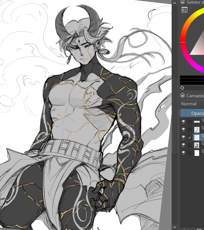 Ancient MAGE cm-
um Deus dos elementos