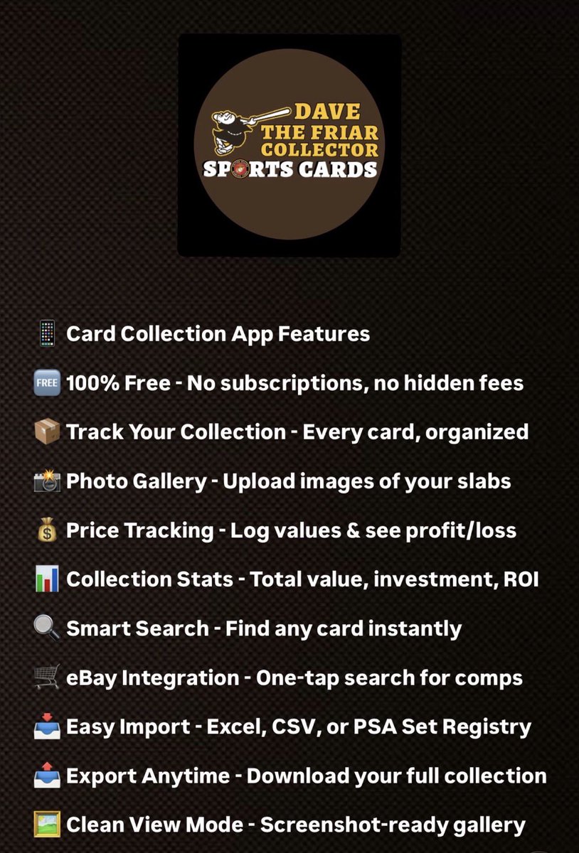 Dave The Friar Collector tweet media