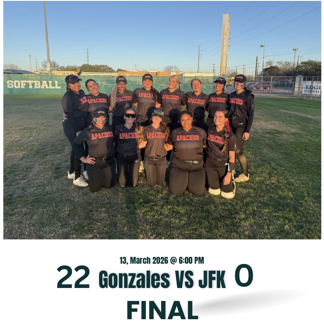 Lady Apaches Softball tweet media