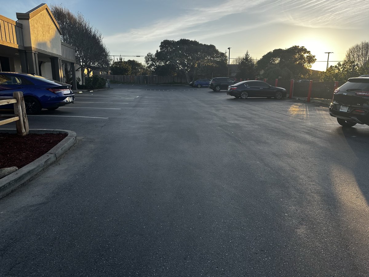 It’s appreciating the small things in life, like an almost empty parking lot at Trader Joe’s at 6:45pm. 🥰