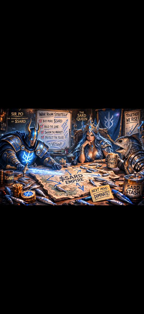 <a href="/poe_real69/">POΞ ⚡️</a> I got my money on $SARD and you should scoop a bag too. Talk about an astounding COMMUNITY!!! And chart is a work of art!!! <a href="/SardineSol/">SardOnSol</a>