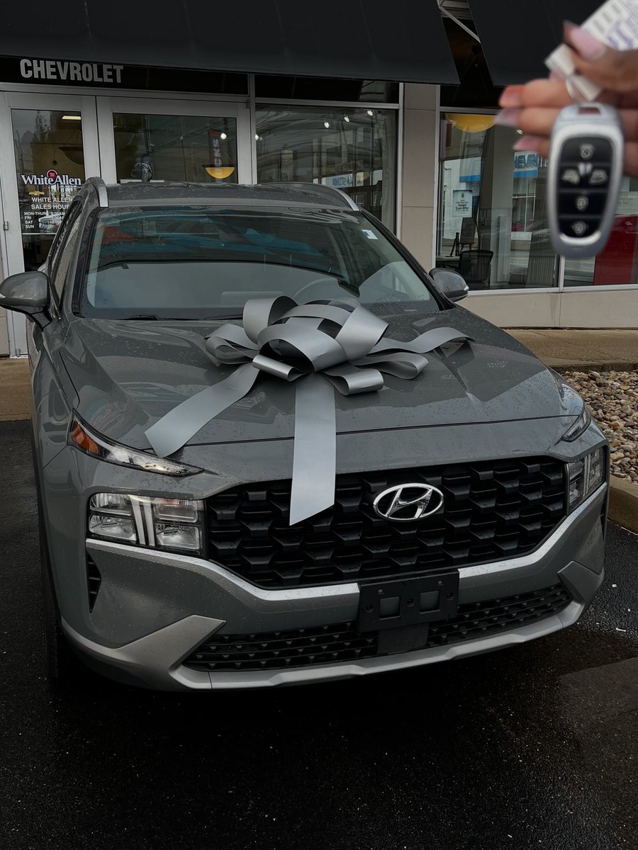 I bought a car and everything while I was gone 😂