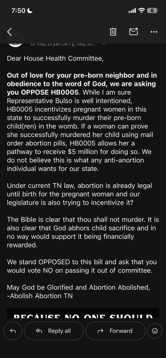 Abolish Abortion TN tweet media