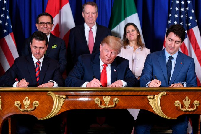 GETAnalysis's tweet image. adblog.ca: #Canadians know how devastating leaving the #FreeTradeAgreement with the #US (signed by #Trump), would be on their #economy. But, they also realize they can't be held for ransom at the whim of a born loser. The #American people will have to decide what is
