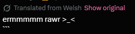 hakasePlus's tweet photo. @bishupyre sick that u speak welsh https://t.co/a7NWEAbMZo