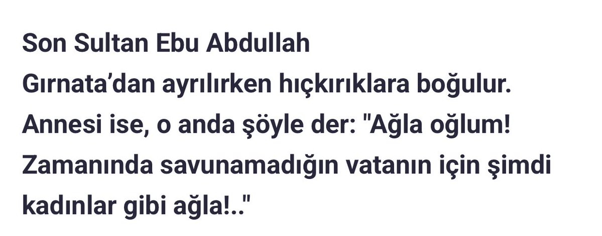 <a href="/mahfildijital/">Mahfil</a> Hiç bir islam devleti,Endülüs emevi devleti kadar uzun yaşamadı. Allah; dininden yüz çeviririp yozlaşanların yerine başkalarını iktidar yapar. Bu değişmeyen bir yasadır.