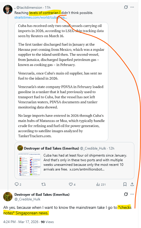 Destroyer of Bad Takes (Emeritus) tweet media