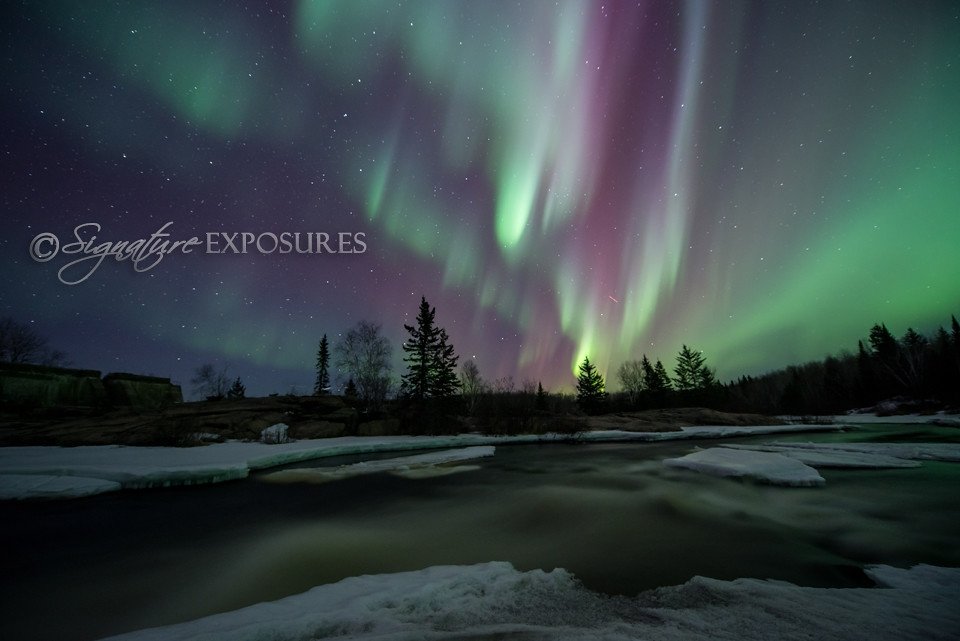 shannbil's tweet photo. 11 years ago we were treated to the most beautiful display of #SaintPatricksDay aurora! Felt like you could reach out and touch it! 
Time flies. Treat each day with your loved ones as the last one! ❤️🍀 https://t.co/2dR493jjdb