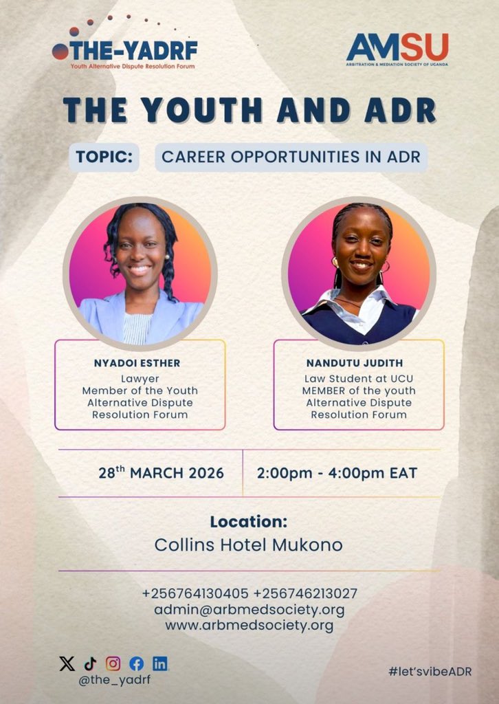 The Youth's Alternative Dispute Resolution Forum tweet media