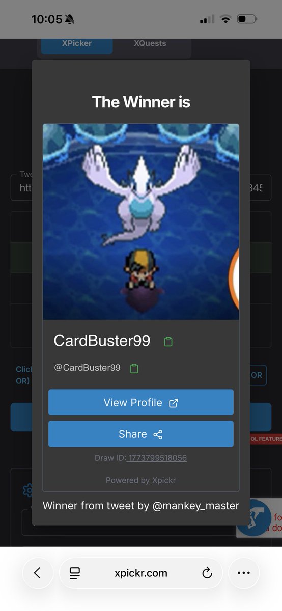 Mankey Master tweet media