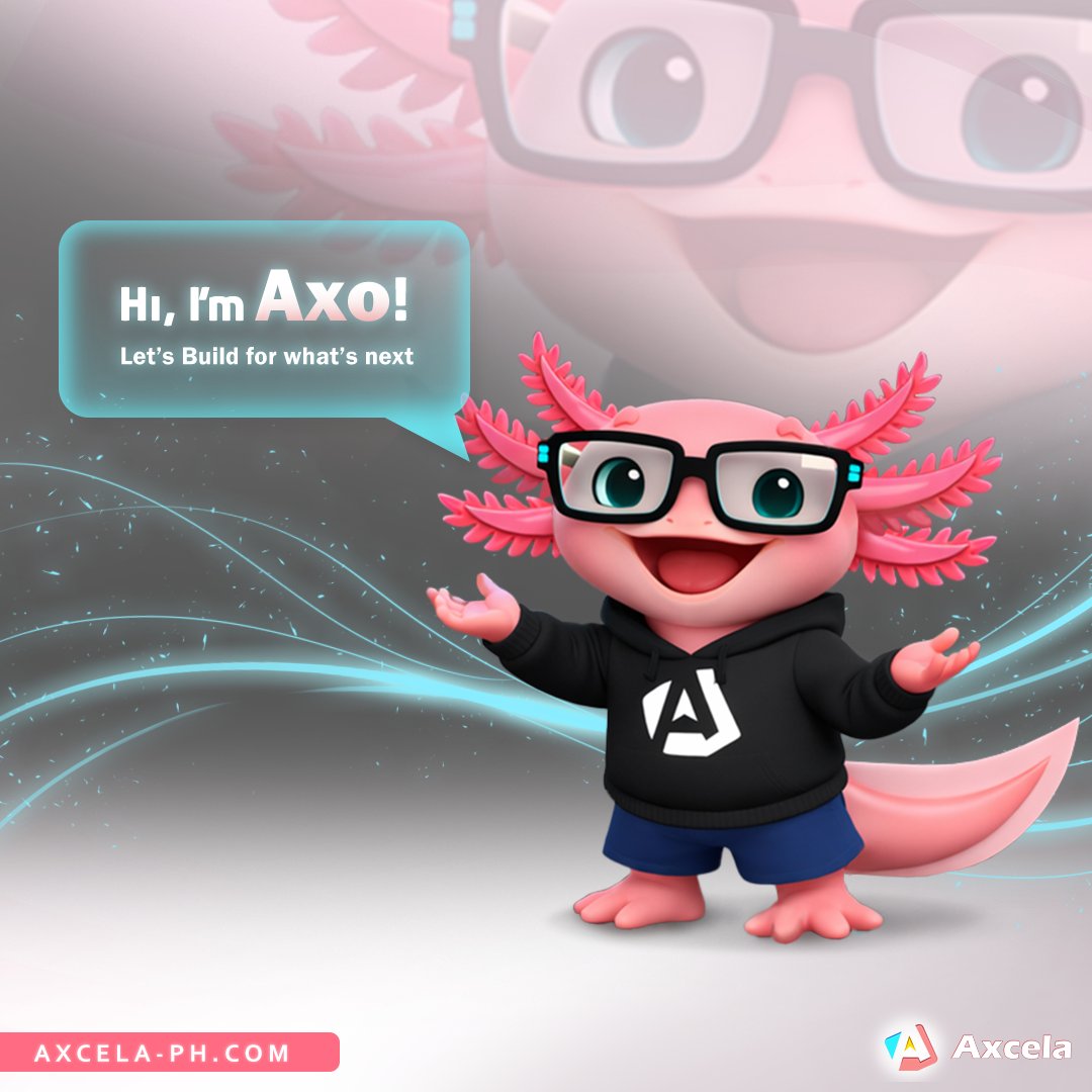 Axcelaph's tweet image. Build for What’s next Meet the friend who’s about to make tech fun and easy for everyone

Visit our website axcela-ph.com

#BuildForWhatsNext #TechMadeEasy #FutureTech #Innovation #DigitalSolutions #TechForAll