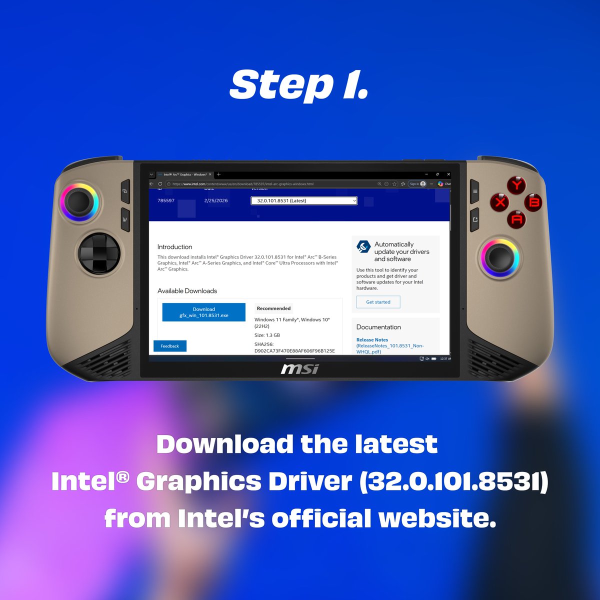 MSI Gaming tweet media