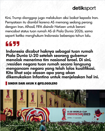 AtlantaRaka's tweet photo. BERITA TERKINI :
Trump Boikot Iran di Pala Dunia
bagaimana pendapat kalian?
#detikcom #news #indonesia https://t.co/nCXWeqcnLo