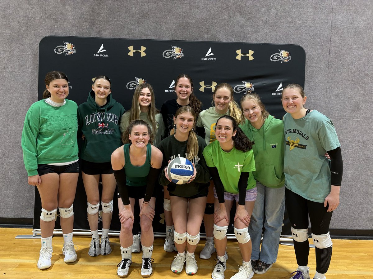 GenevaCollegeVB's tweet photo. Happy St. Patrick’s Day from GCVB☘️ https://t.co/15XOAKmcsG