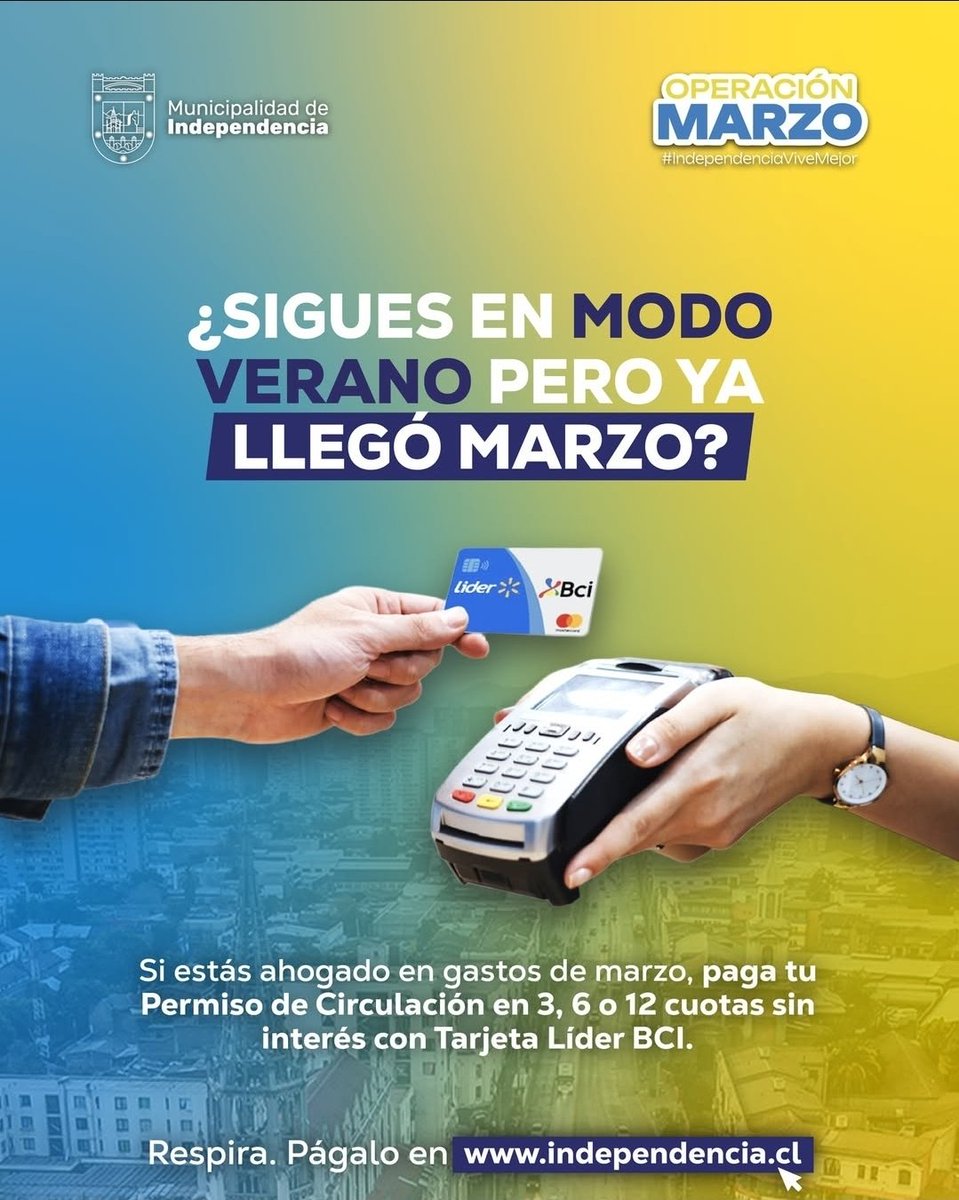 Municipalidad de Independencia tweet media