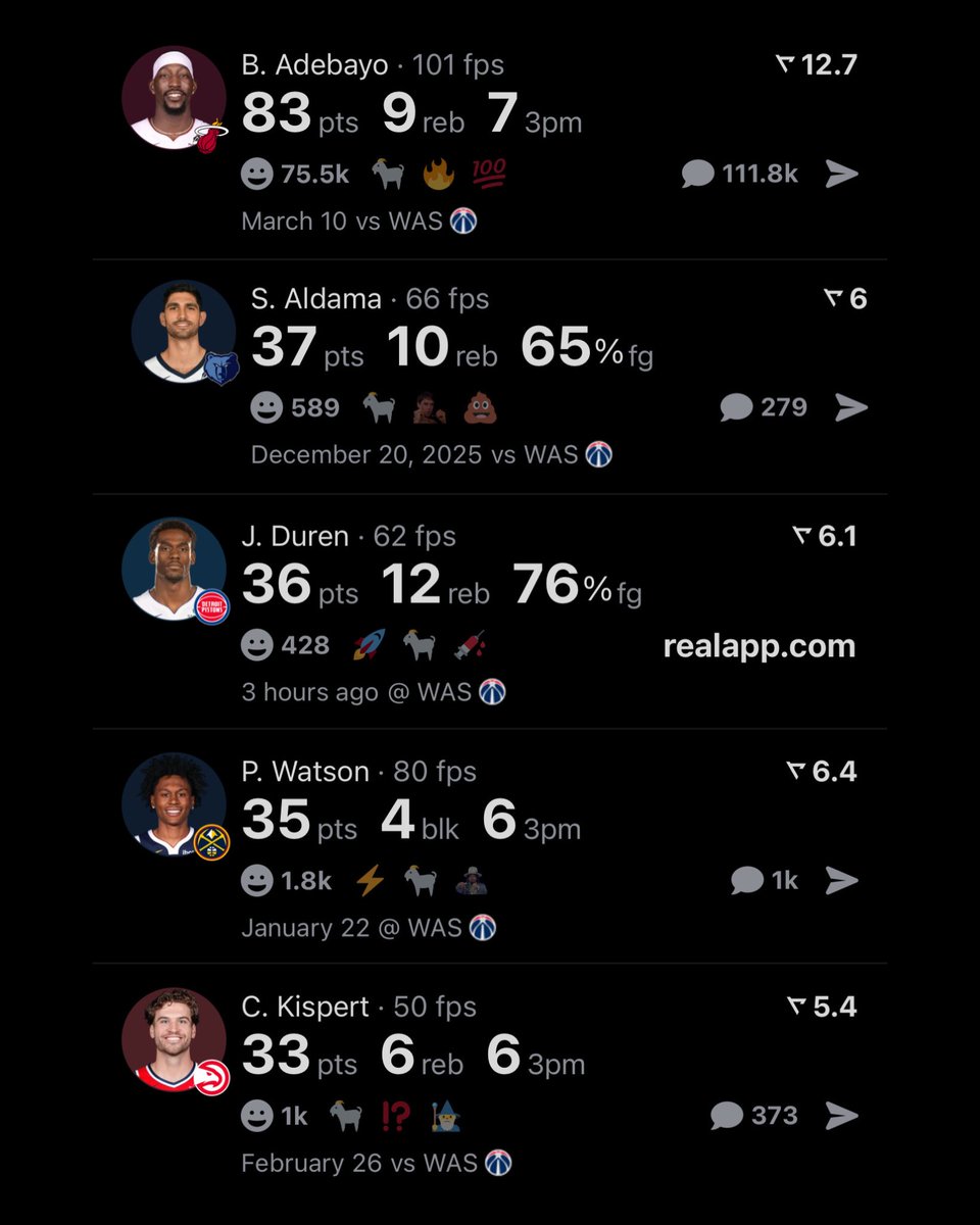 Real App tweet media