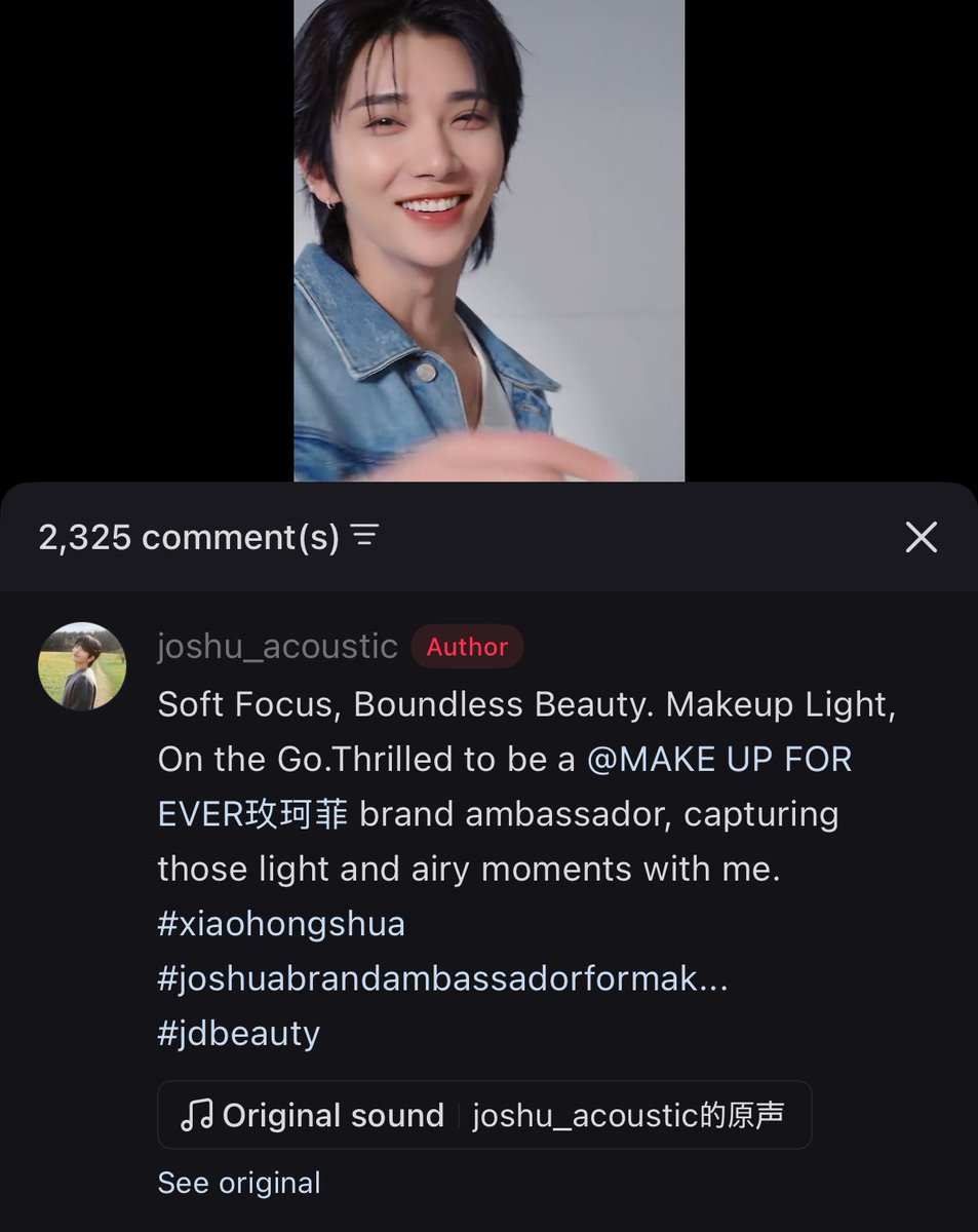 shujithinker's tweet photo. i love how joshua doesn’t forget his #xiaohongSHUA tag even if it’s a brand post 😁 he’s so adorable #조슈아 #JOSHUA https://t.co/WQtCEX9FFw