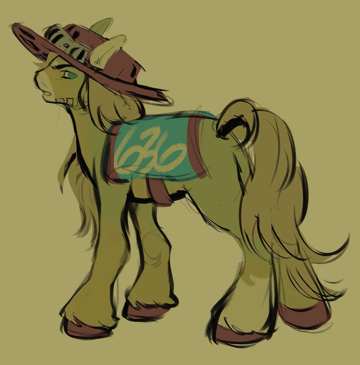 both of these are kinda sloppy but sbr horsies