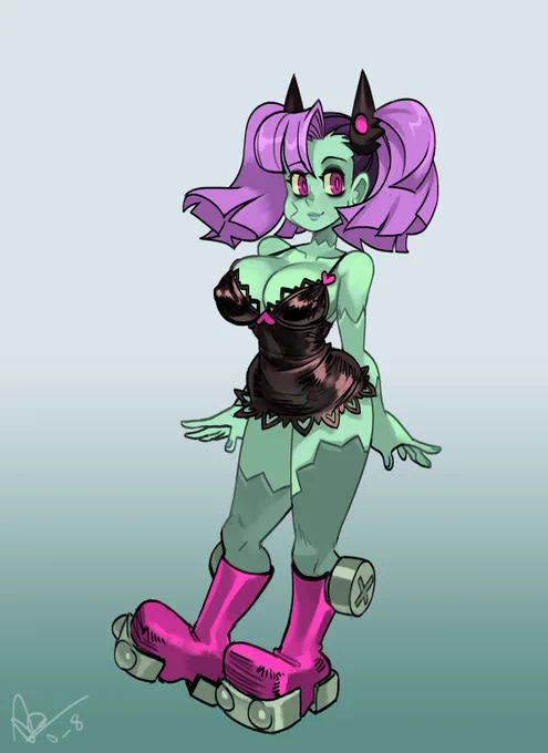 someone green for St. Patrick's Day, Frauleinstein ~!