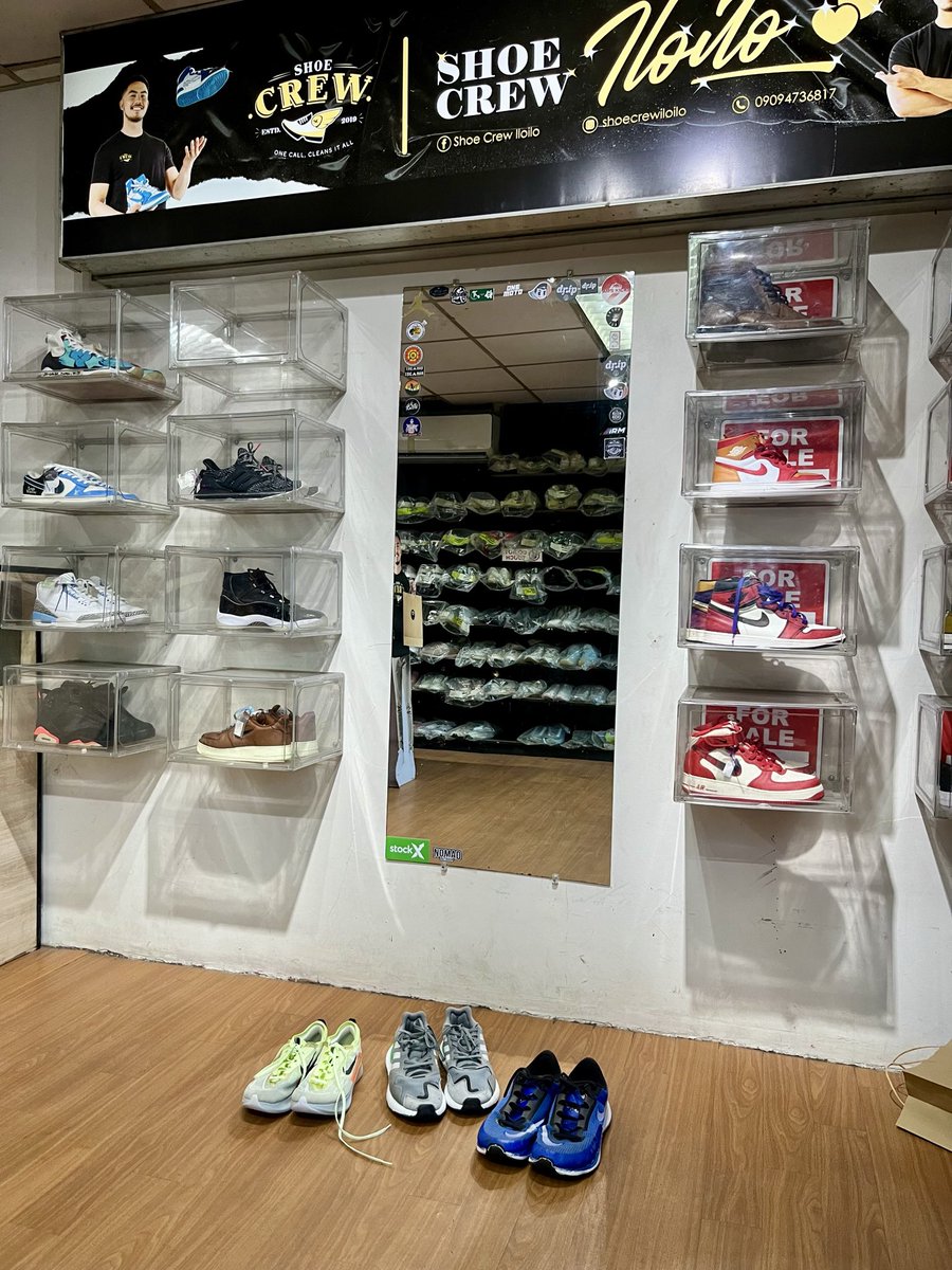 divinecabais's tweet photo. POV: Dirty shoes?�

This is your sign to give them a VIP treatment 👟✨

📍Shoe Crew Iloilo

Your shoes deserve a second life. 👟✨

#ShoeCrewIloilo #SneakerCleaning #BeforeAndAfter #SneakerCare #MomLifeFinds https://t.co/EoA6Z9hgKm