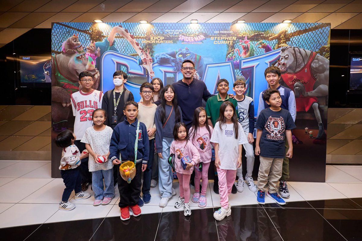 GSCinemas's tweet photo. Big laughs, big heart, and BIG game energy 🎉 #GOATMovie is a total slam dunk! 🏀🐐🔥

Shoutout to all the GOATs who showed up for our Buka Puasa Movie Premiere Night at GSC Mid Valley Megamall ✨ Special love to Zul Ariffin for bringing that MVP vibe 🙌🇲🇾

🏀 Squad up, secure your best seats, and get ready for game time in #GOATMovieMY, hitting GSC starting 19 March! 🔥

#GoatMY #ZulAriffin