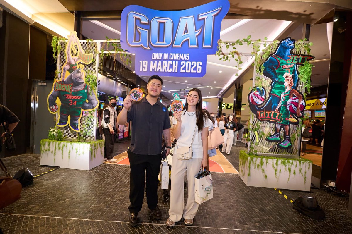 GSCinemas's tweet photo. Big laughs, big heart, and BIG game energy 🎉 #GOATMovie is a total slam dunk! 🏀🐐🔥

Shoutout to all the GOATs who showed up for our Buka Puasa Movie Premiere Night at GSC Mid Valley Megamall ✨ Special love to Zul Ariffin for bringing that MVP vibe 🙌🇲🇾

🏀 Squad up, secure your best seats, and get ready for game time in #GOATMovieMY, hitting GSC starting 19 March! 🔥

#GoatMY #ZulAriffin