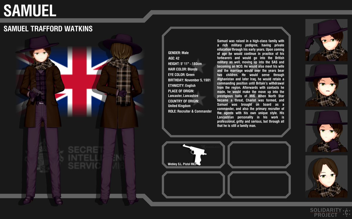 Character Sheet for Samuel

#koikatsu #コイカツ #charactersheet