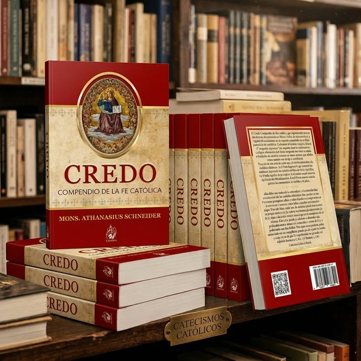 Mons. Athanasius Schneider nos presenta una obra maestra de claridad y unidad: "Credo: Compendio de la Fe Católica". 🇻🇦 Un faro de verdad en tiempos de confusión.
Adquiérelo aquí edimaux.com/products/credo… #Credo #FeCatolica #AthanasiusSchneider #LibrosCatolicos #Doctrina #Verdad