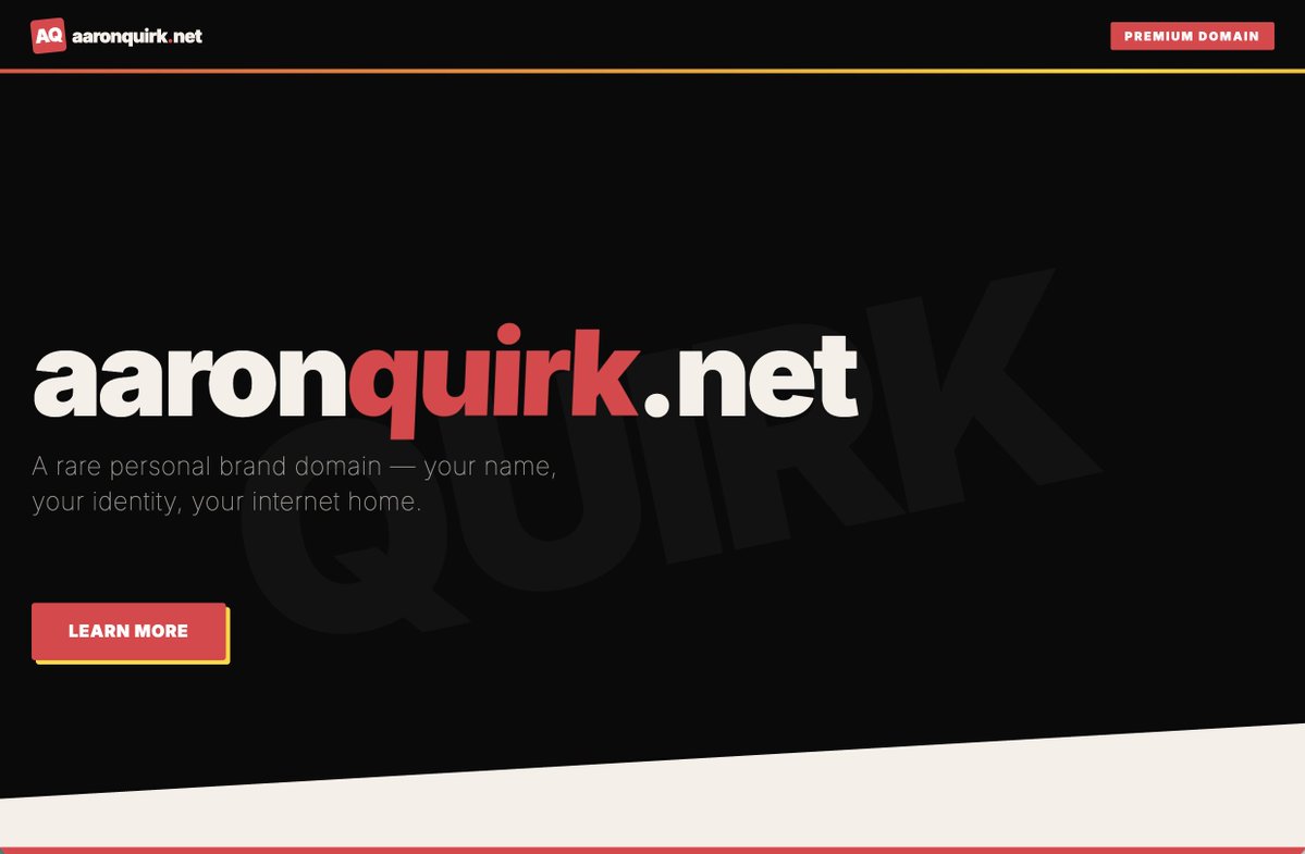 Aaron Quirk tweet media