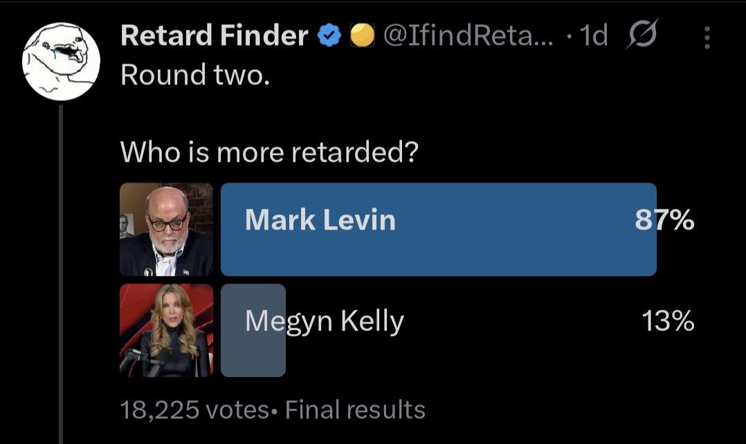Retard Finder tweet media