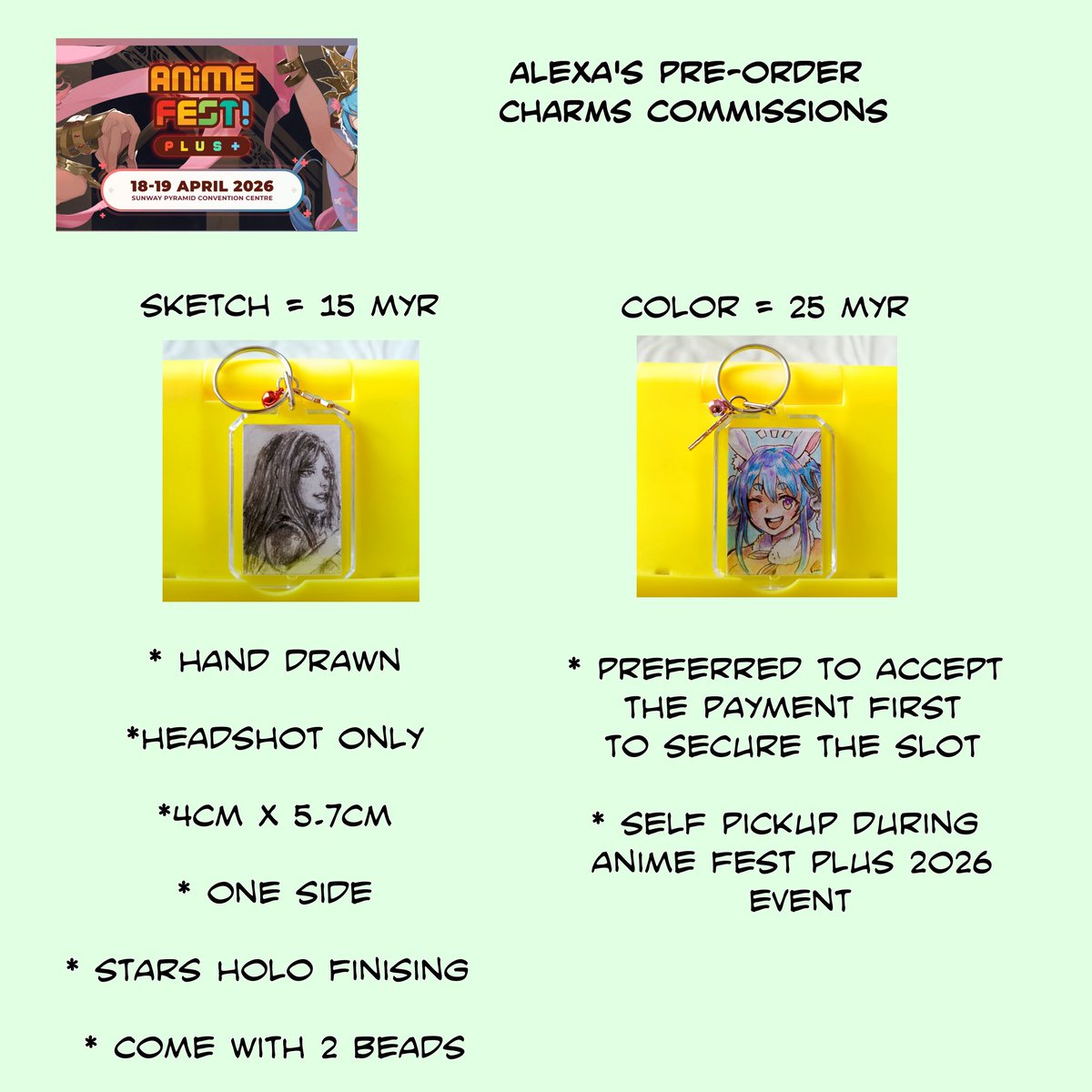 Alexahuke's tweet photo. uhuk promoting myself which is kinda cringe. PO commissions open for Anime Fest Plus 2026! if u r interested can DM me (also it's better be fast ordering from me bcoz slots usually fill in very quickly #animefestplus2026 #commissions #comicfiesta #artistalley #commissionsopen https://t.co/QkWG8JXiJC