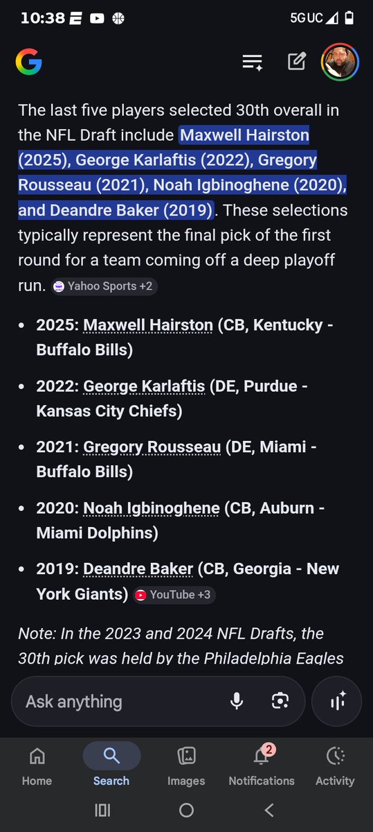 fo_fins's tweet photo. The last 5 picks in the 30th slot I dunno bro what you think 🤔 🧐 https://t.co/hceaJpafeU