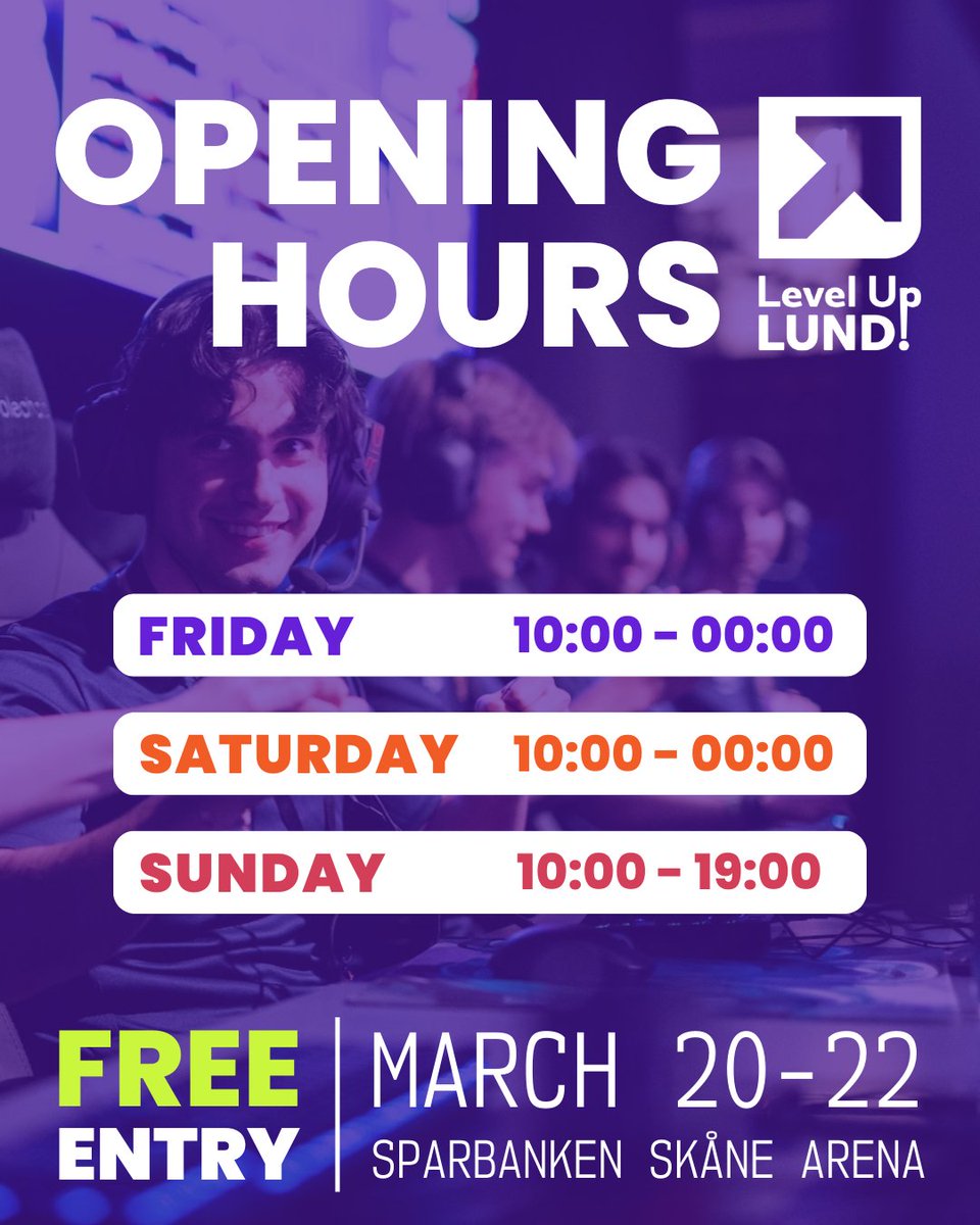 Level Up LUND! tweet media