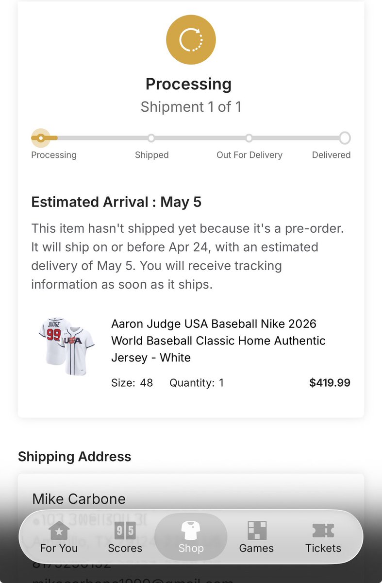 Mike Carbone tweet media
